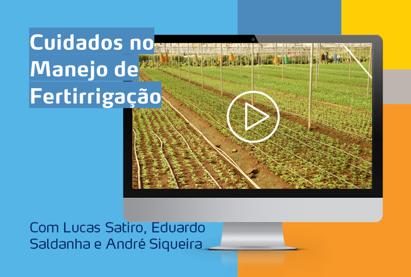 banner de webinar sobre fertirrigação