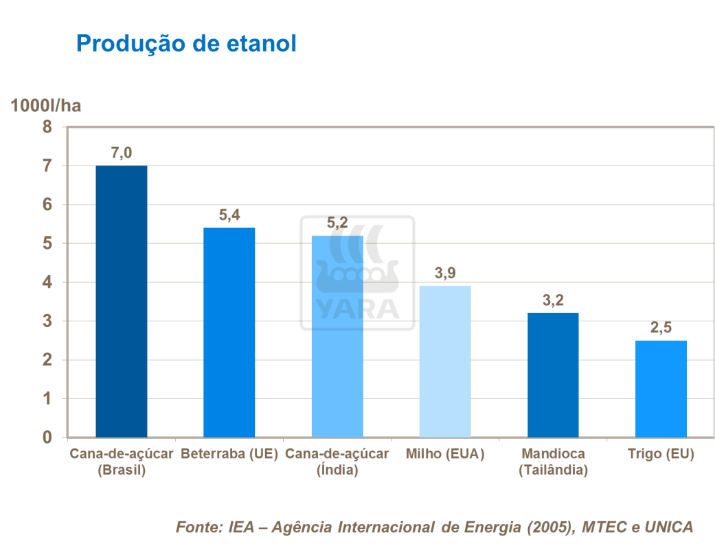 Produ&ccedil;&atilde;o de etanol