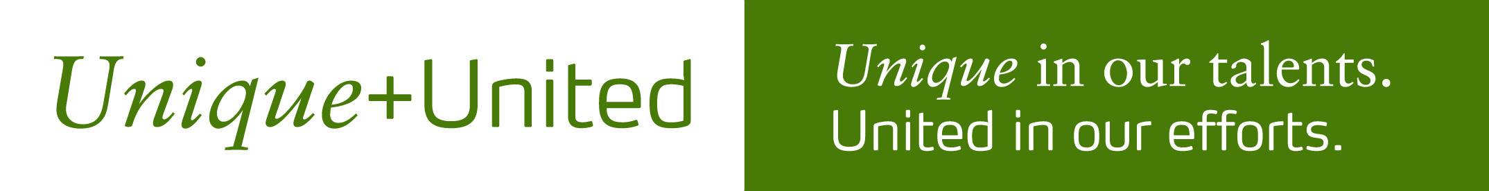 Unique+United logo